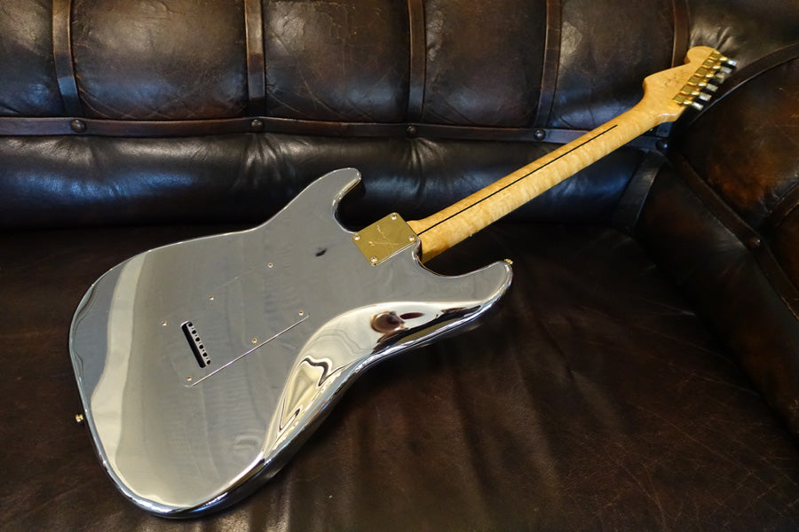 **SOLD** Fender Custom Shop Stratocaster i Aluminium