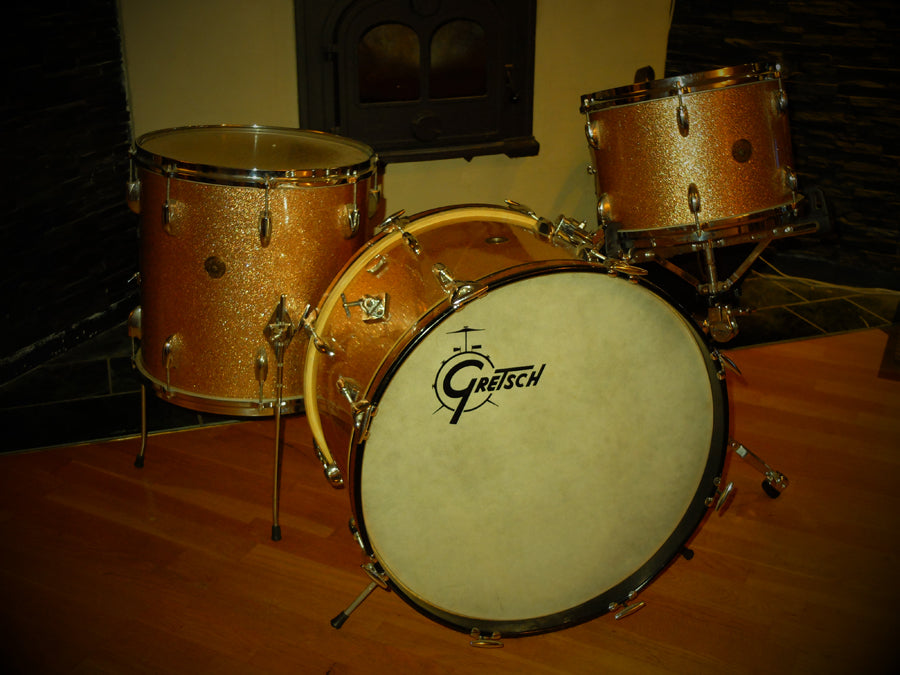 **SOLD** Vintage Gretsch R.B. trommesæt 13,16, 22