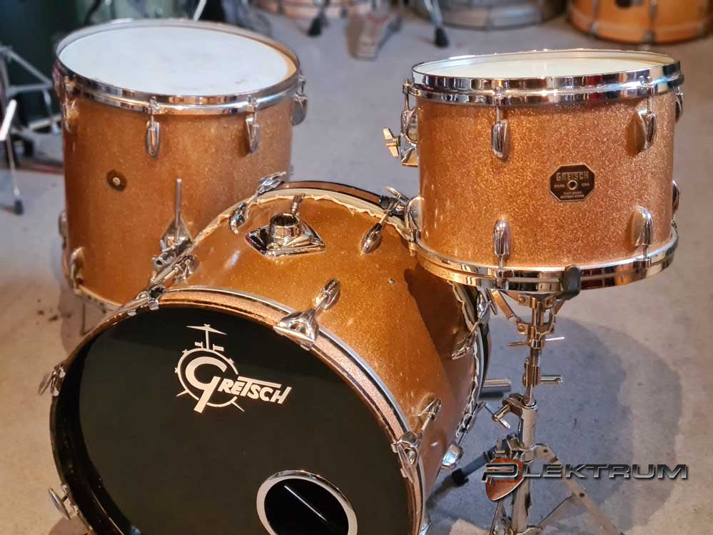 **SOLGT** Gretsch Round Badge Vintage trommesæt
