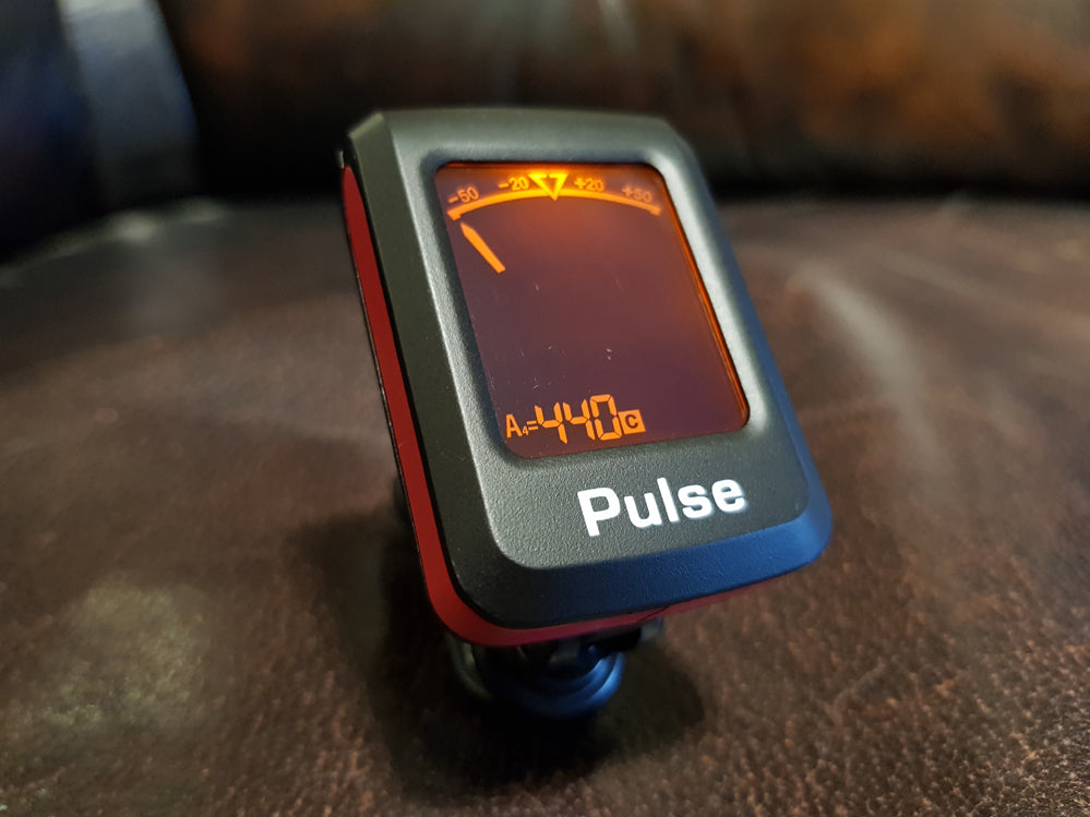 Guitar stemmer - Headstock tuner