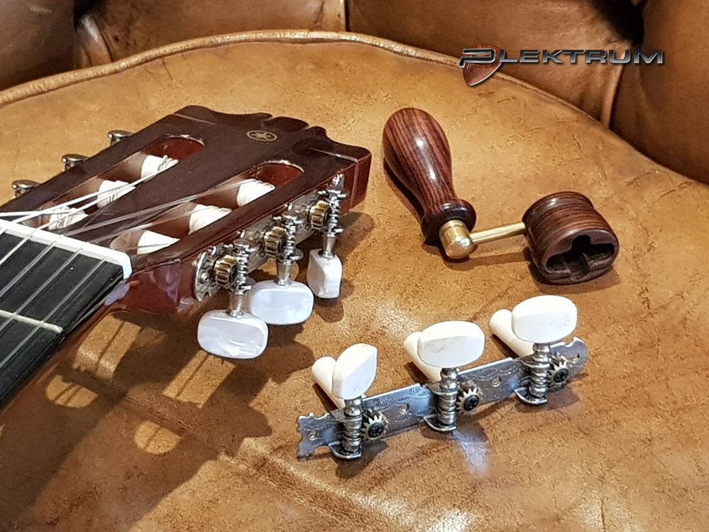 Guitar Reparation: Nye mekanikker på spansk guitar