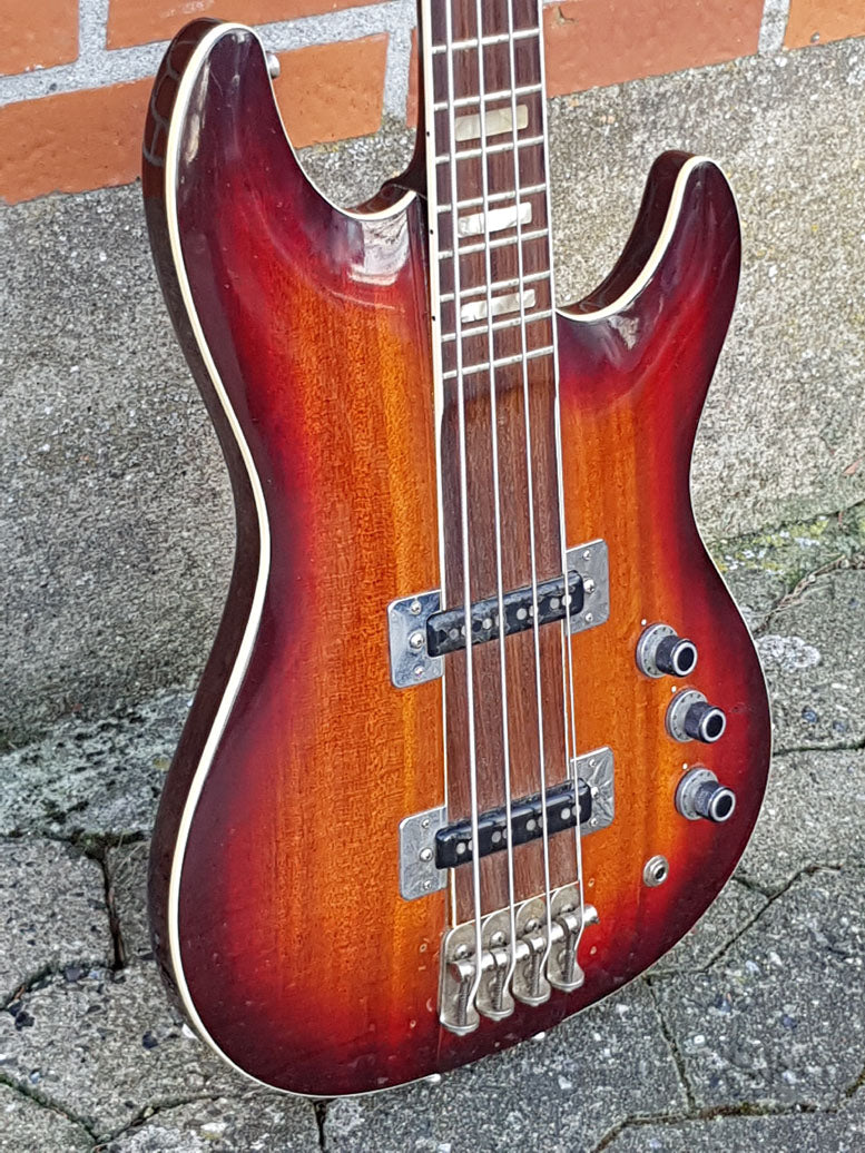 Vintage Hagström Super Swede el-bas 1981