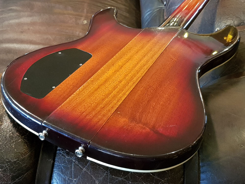 Vintage Hagström Super Swede el-bas 1981