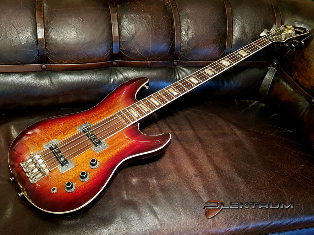Vintage Hagström Super Swede el-bas 1981