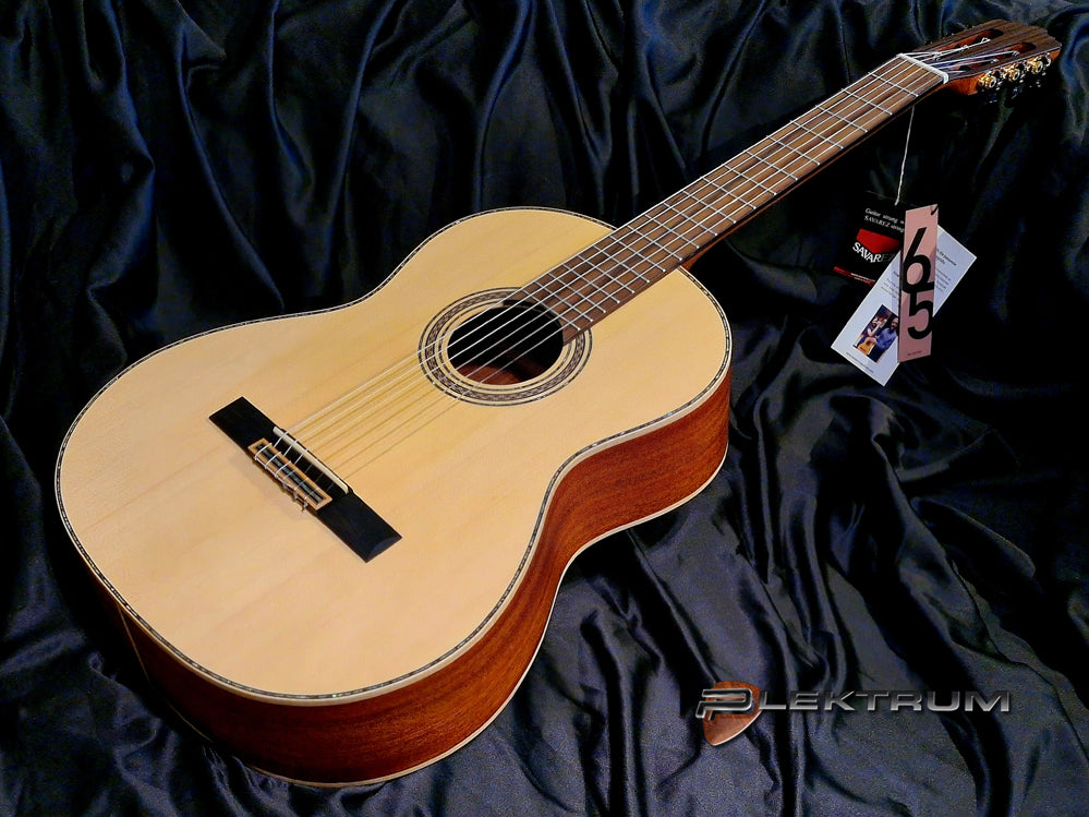 LaMancha Rubi Abalone Spansk guitar 4/4