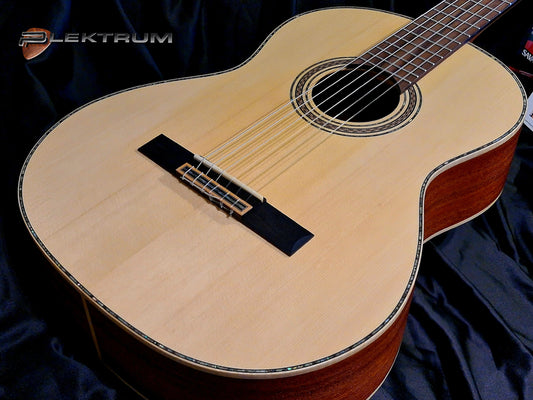 LaMancha Rubi Abalone Spansk guitar 4/4
