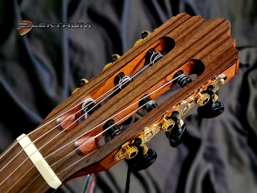 LaMancha Rubi Abalone Spansk guitar 4/4