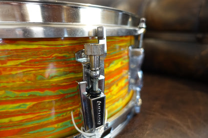 **SOLGT** Ludwig 1969 Vintage Citrus Mod Orange lilletromme