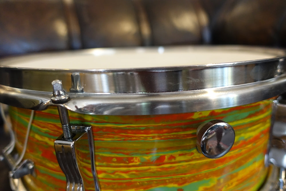 **SOLGT** Ludwig 1969 Vintage Citrus Mod Orange lilletromme