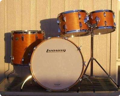 **SOLD** Vintage Ludwig 1970 ThermoGloss trommesæt