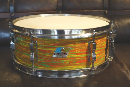 **SOLGT** Ludwig 1969 Vintage Citrus Mod Orange lilletromme