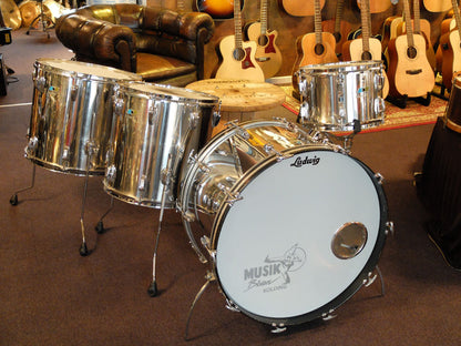 **SOLGT** Ludwig vintage 1977 Stainless Steel trommesæt