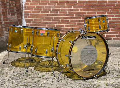 **SOLGT** Ludwig Vintage Vistalite trommesæt