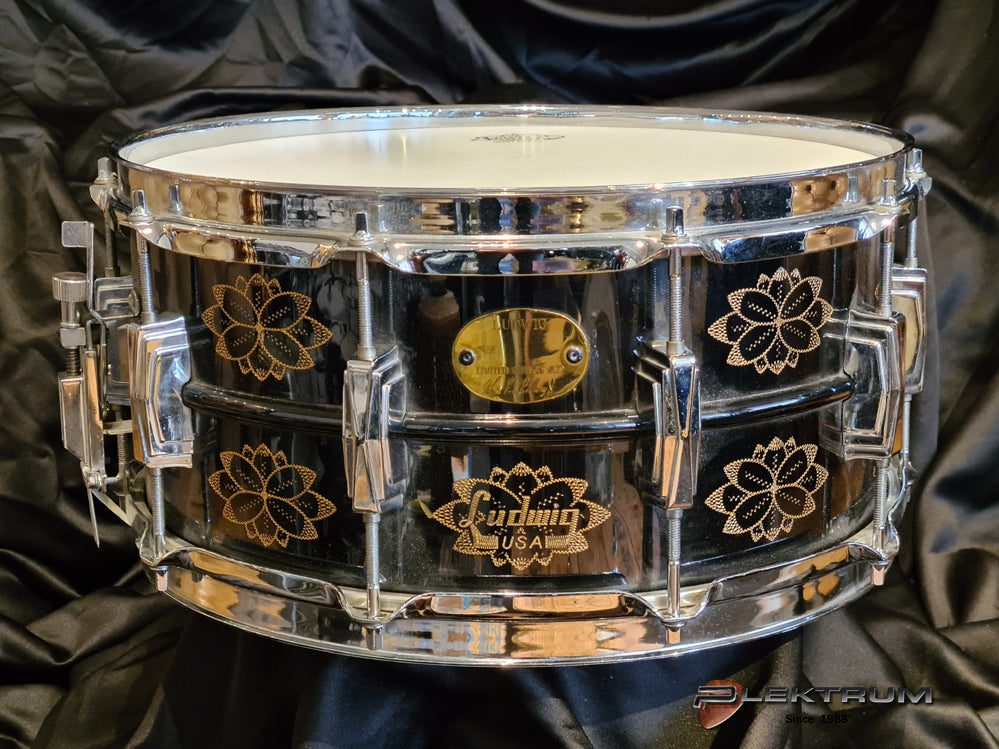 **SOLGT** Ludwig 6½x14 Black Beauty lilletromme