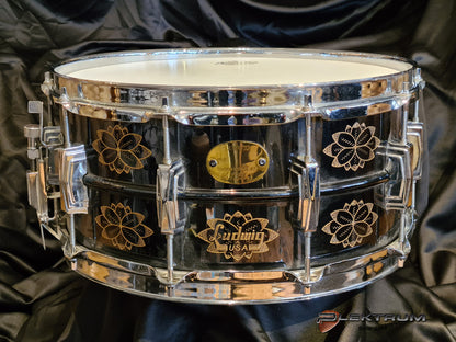 **SOLGT** Ludwig 6½x14 Black Beauty lilletromme