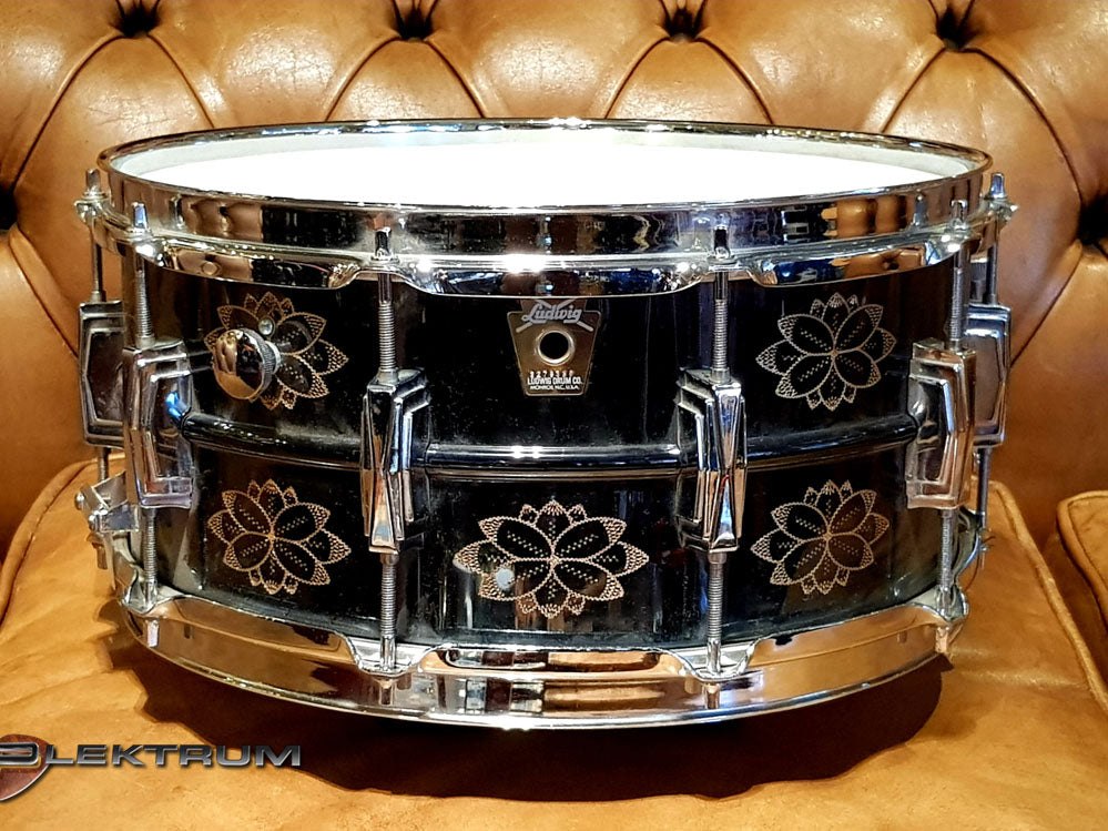 **SOLGT** Ludwig 6½x14 Black Beauty lilletromme