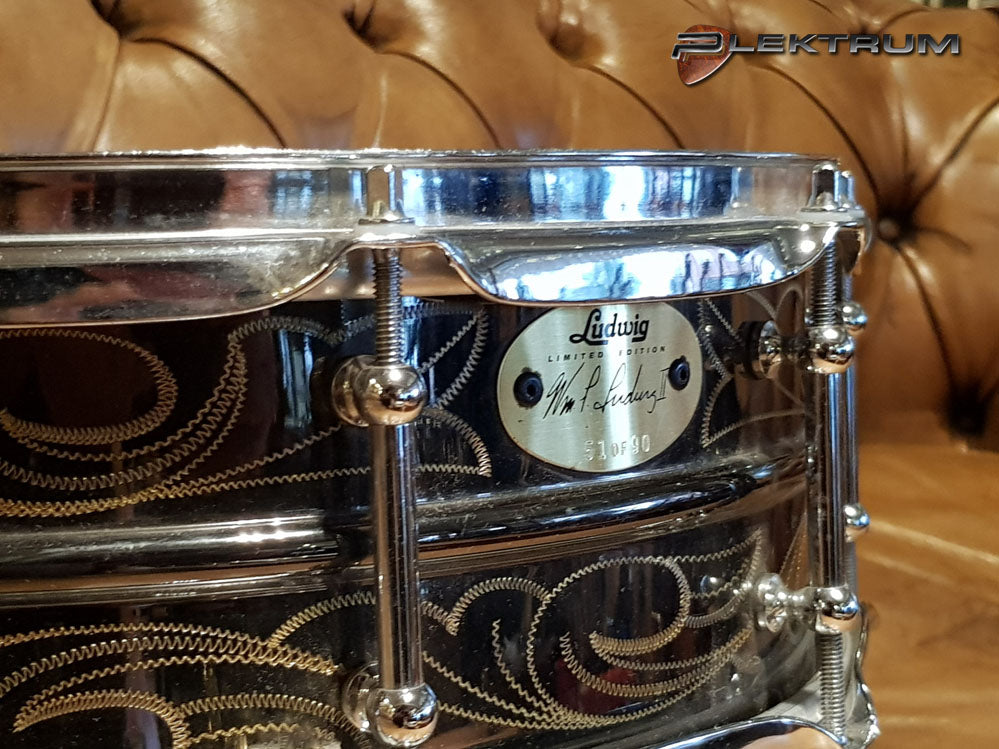 **SOLD** Ludwig 5x14 Black Beauty lilletromme