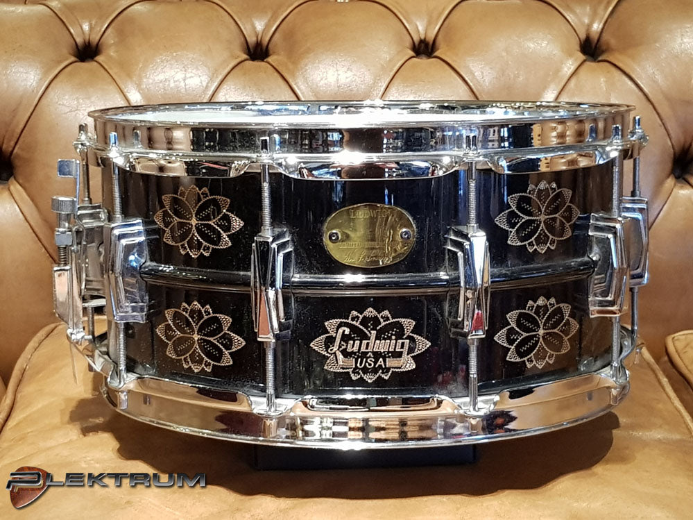 **SOLGT** Ludwig 6½x14 Black Beauty lilletromme