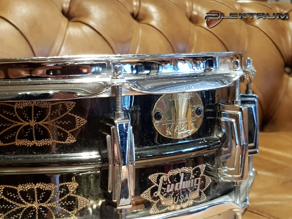 **SOLGT** Ludwig 5x14 Black Beauty lilletromme