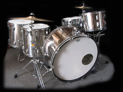 **SOLGT** Ludwig vintage 1977 Stainless Steel trommesæt