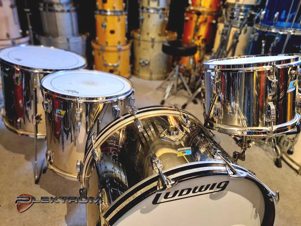 **SOLD** Vintage Ludwig 70'er SS sæt