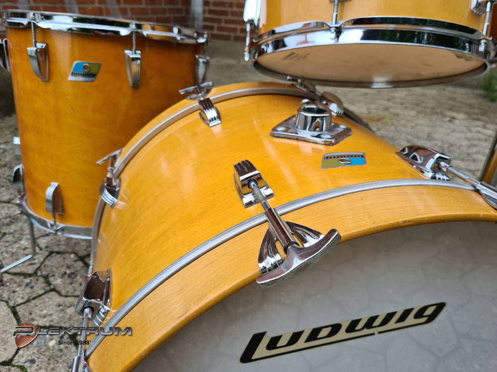 **SOLD** Vintage Ludwig 1970 ThermoGloss trommesæt