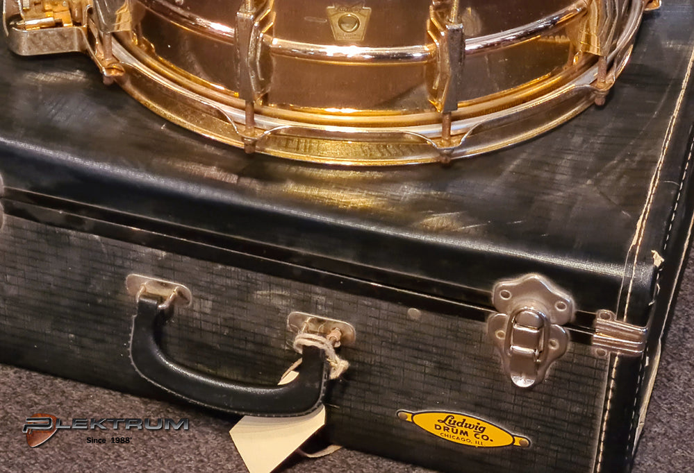 **SOLD** Ludwig Vintage 1964 GOLD snare
