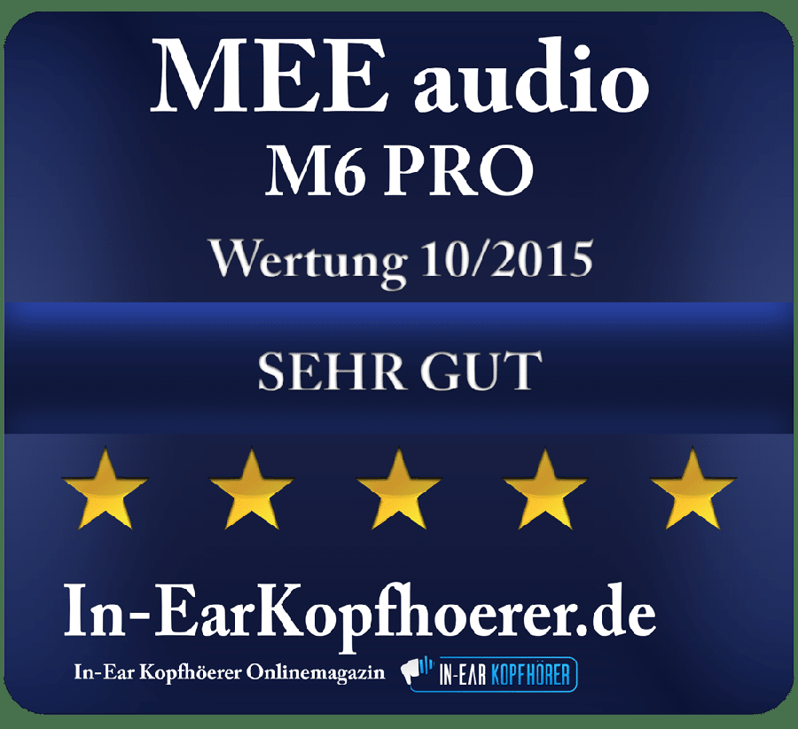 MEE M6 In-Ear Hovedtelefon - sort