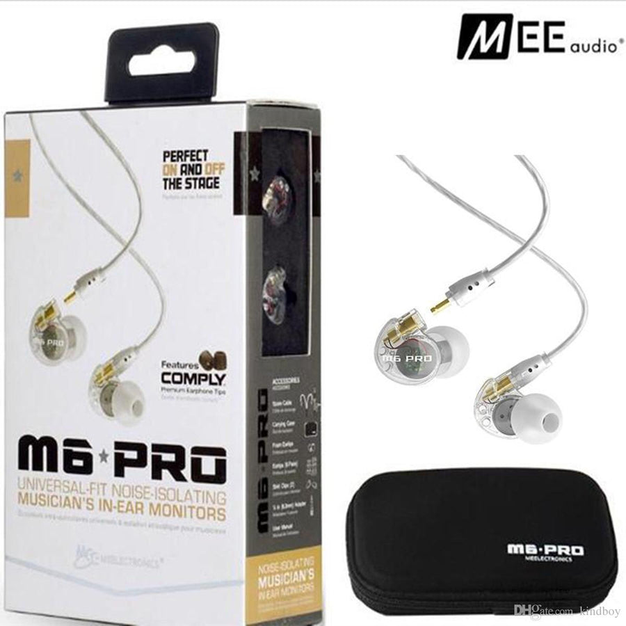 MEE M6 In-Ear Hovedtelefon - sort