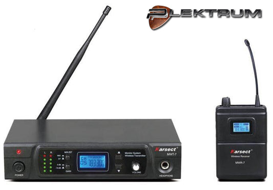 Karsect MWT-7-MWR-7 trådløs in-ear monitor