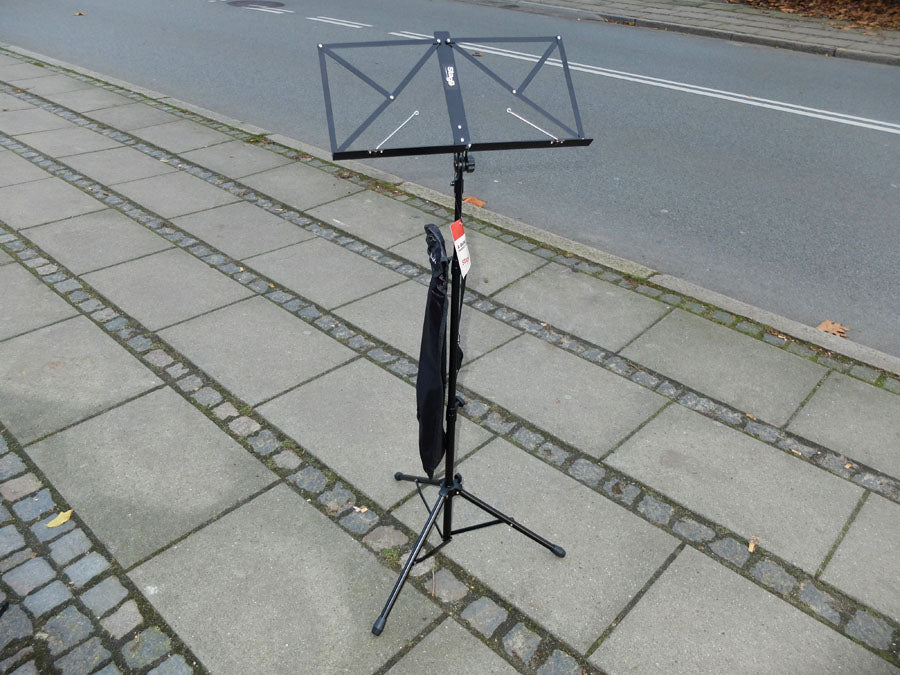 Kraftigt Nodestativ med etui
