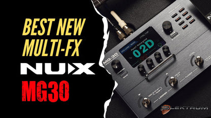 Nux MG-30 guitar-multieffekt-pedalboard