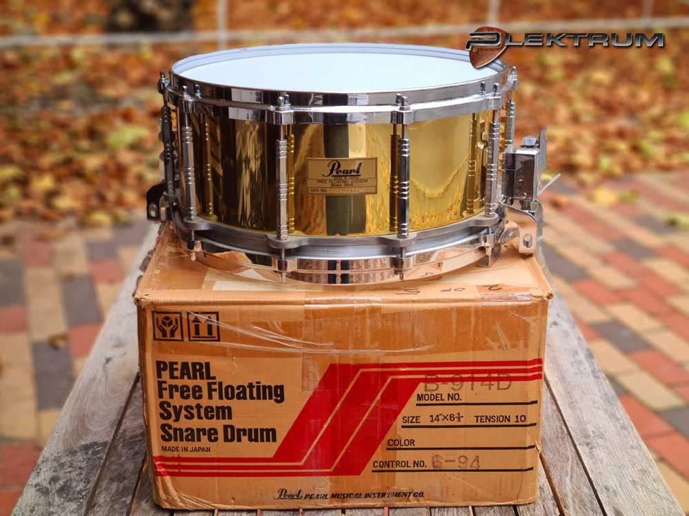 Pearl Free Floating Brass lilletromme - NY!!