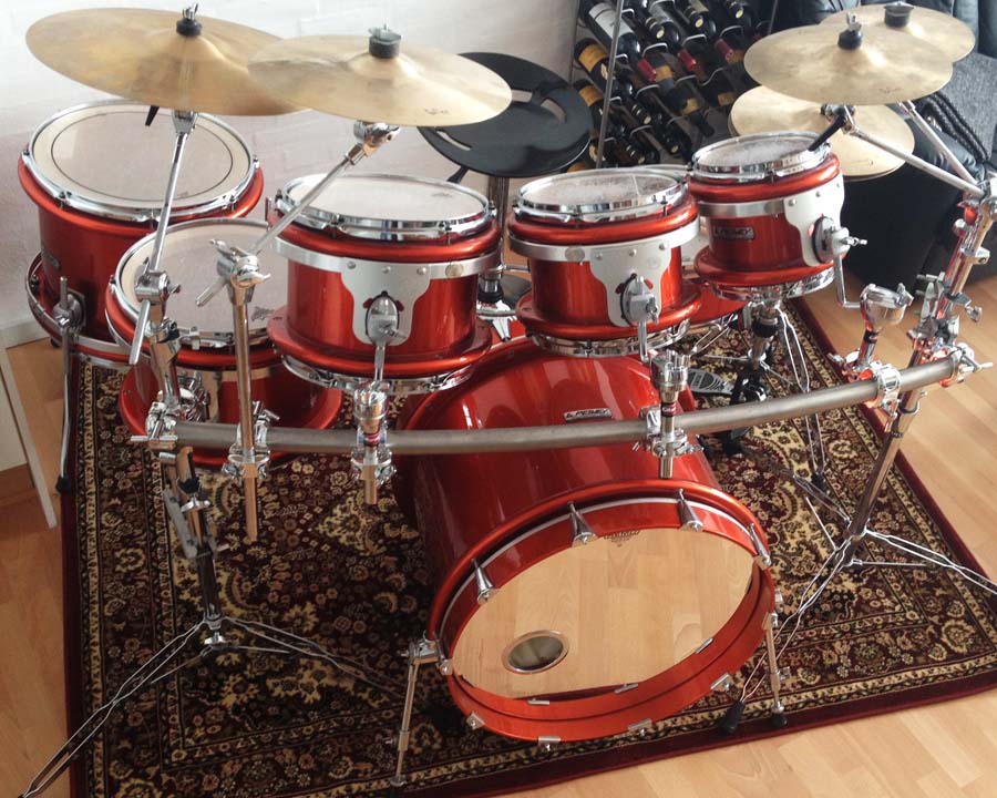 **SOLGT** Peavey Radial Bridge 1000 trommesæt 7pc.