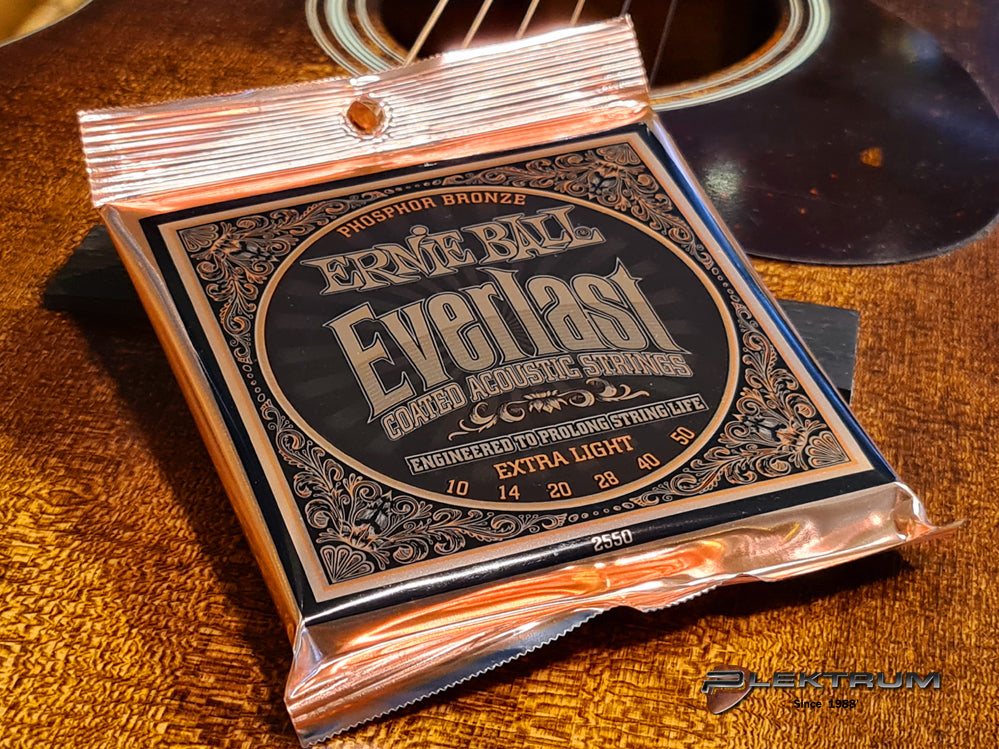 Ernie Ball Everlast Coated Phos Bronze Strenge 011