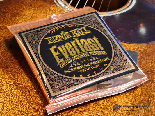 Ernie Ball Everlast Coated Phos Bronze western Strenge 012