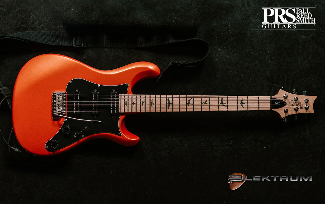 PRS SE NF3 Metallic Orange Maple