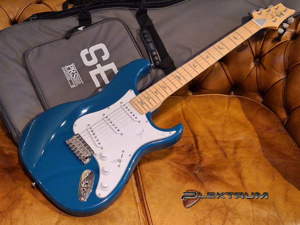 PRS SE Silver Sky - Nylon Blue