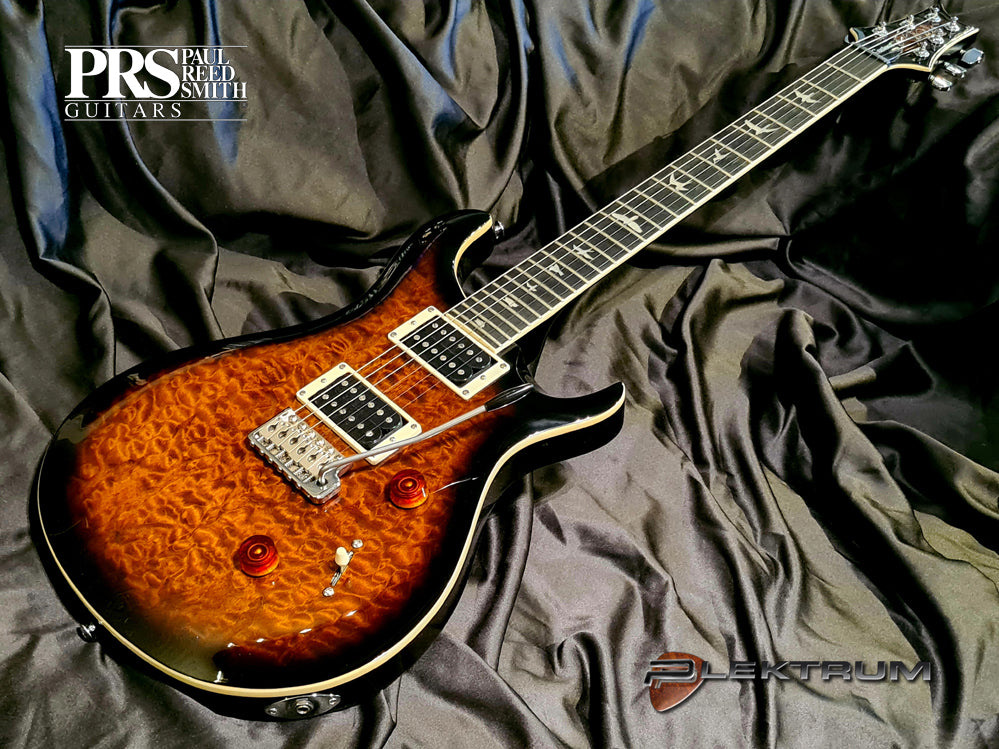 PRS SE Custom 24 - Quilt Black Gold Burst