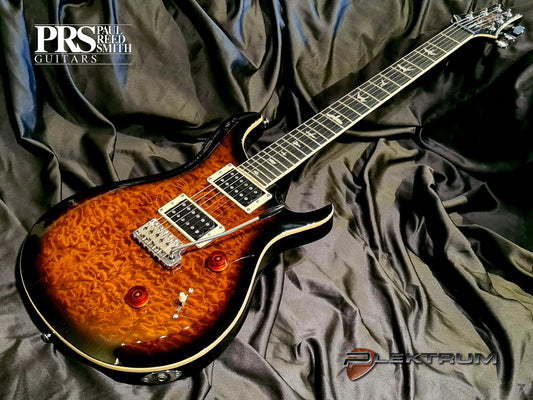 PRS SE Custom 24 - Quilt Black Gold Burst