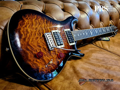 PRS SE Custom 24 - Quilt Black Gold Burst