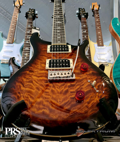 PRS SE Custom 24 - Quilt Black Gold Burst