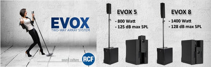 NYHED: RCF Evox-J8 højttaler sæt