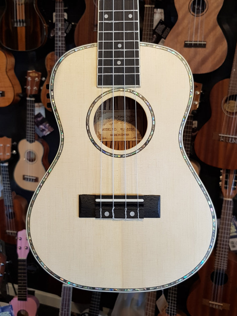 Reno koncert Ukulele med Pickup & Tuner