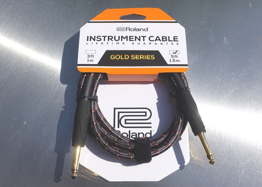 Original Roland Gold Jack kabel 1,5 meter