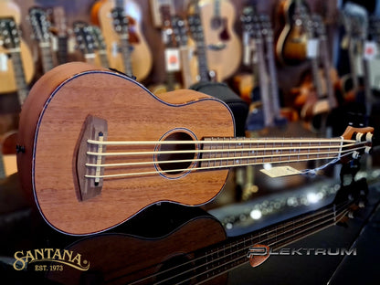 Santana Bas ukulele m/ etui.