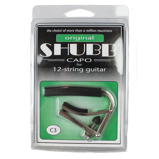 Shubb C3 Capo til 12 strengs western og el-guitar