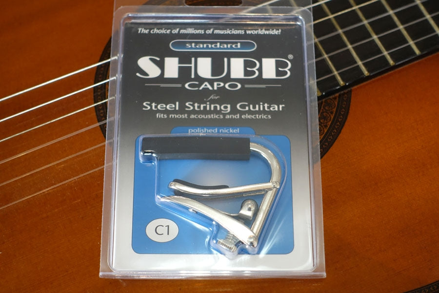 Shubb C1 Capo til western guitar