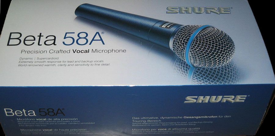 SHURE Beta 58 Mikrofon - Demo