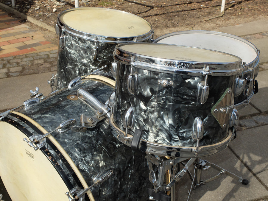 **SOLGT** Vintage Slingerland 50'er RK trommesæt